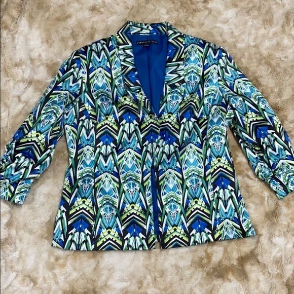 Preston & York multi color‎ blazer - Picture 1 of 5
